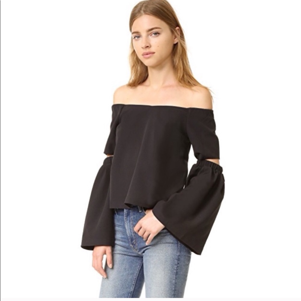 Re:named off the shoulder top